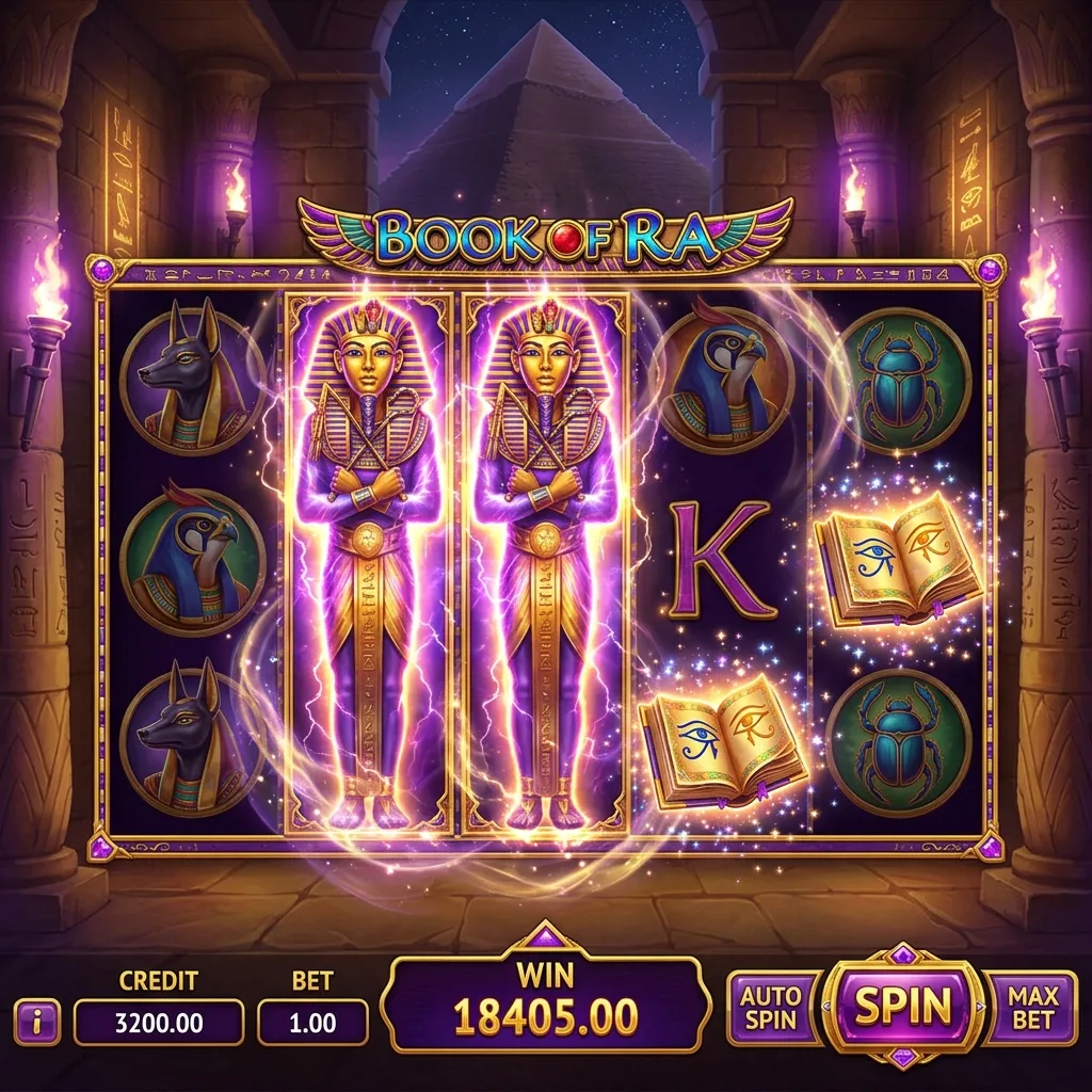 Book of Ra Magic — магическая версия с дополнительными символами