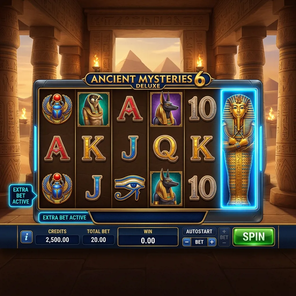 Слот Book of Ra Deluxe 6 с шестым дополнительным барабаном
